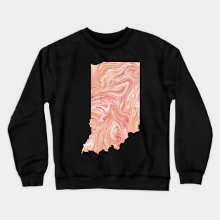 Customizable Indiana “home” placement Crewneck Sweatshirt